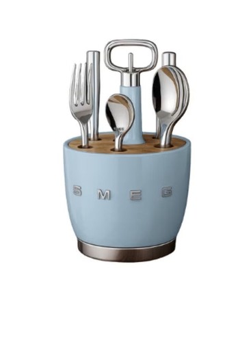 Smeg caddy cutlery set - caddy,