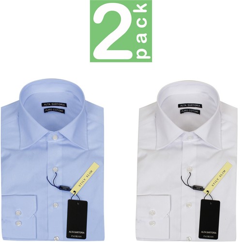 Set pezzi camicia uomo slim - set,