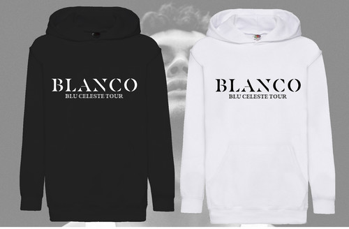Felpa blanco blu celeste - blanco, tour