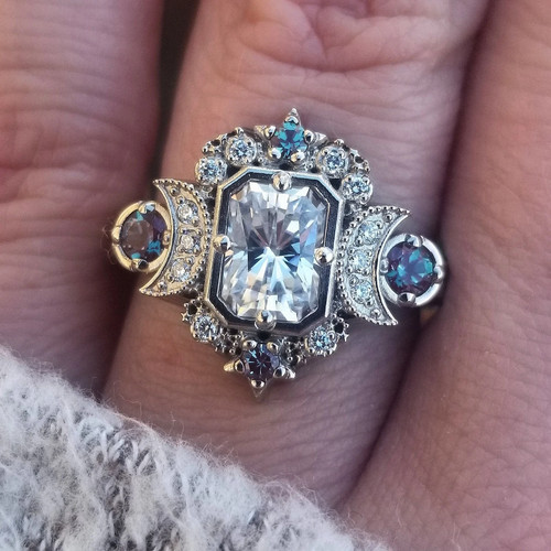 Anello stile art deco - fn,